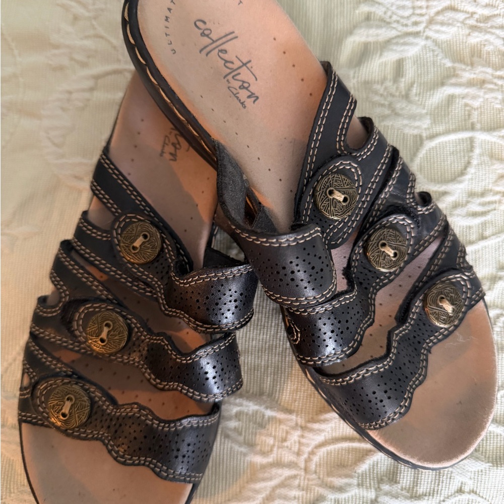 Clark’s Black Women's Sandals